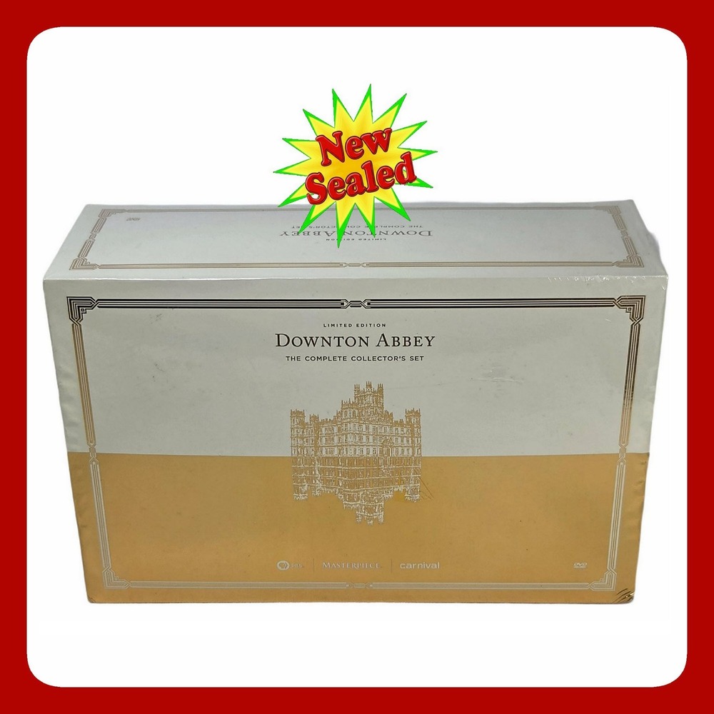 Downton Abbey Complete Collectors Set Limited Edition 22 Disc DVD Box New NWT